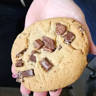 Big Ole cookies that are soft and taste really good.