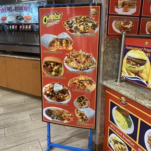 The other menu items