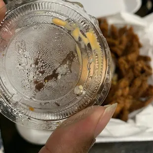 Cali sauce packet melting