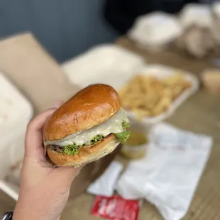 Single Burger 1/4lb Organic Fresh Californian Beef