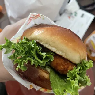 Crispy K Town Chicken Sandwich