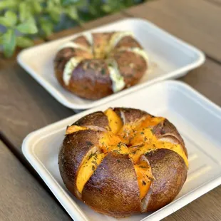 The Cheddar Cream Cheese wasn't permanent until it was so popular that they decided to keep it on the menu.