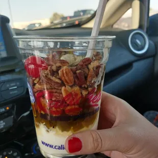 Green Chile sundae. It actually works!