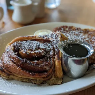 Cinnamon roll french toast