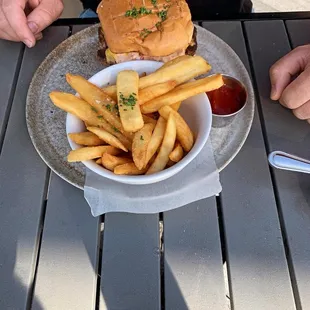 Lobster Cheeseburger