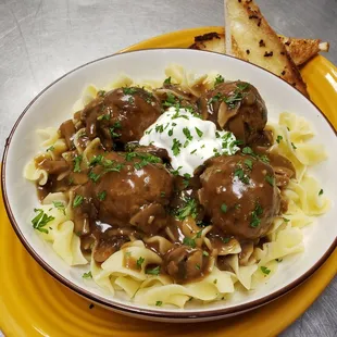 Meatball Stroganoff