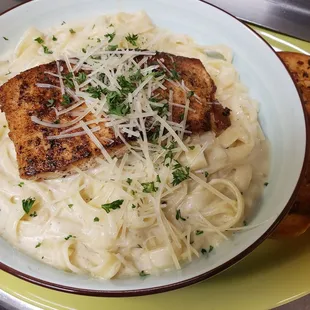 Salmon Alfredo