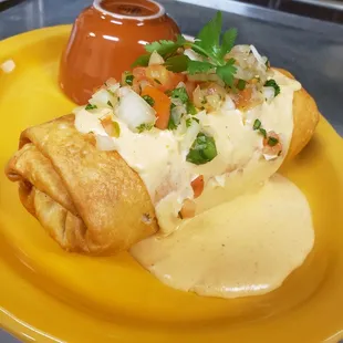 chicken chimichanga