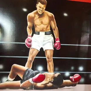 Ali Picture in Waiting Area!