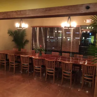 New private dining room!