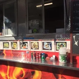 Their main menu. I apologize for the blurry pictures.