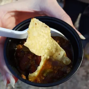 Chilli cook-off sample