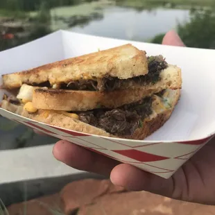 Barbacoa grilled cheese #barbacoafest