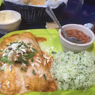 Shrimp Enchiladas