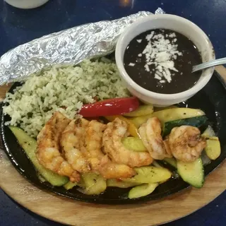 Shrimp Fajitas