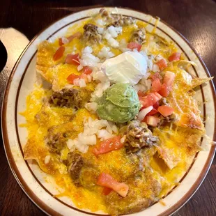 Happy hour nachos