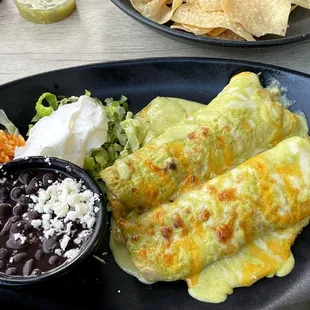 Poblano Enchiladas