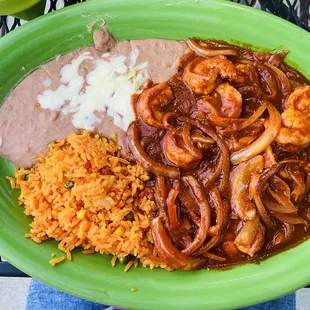 Camarones a la Diabla