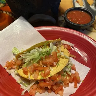 Chicken tacos Guacajete