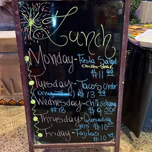 Lunch Specials