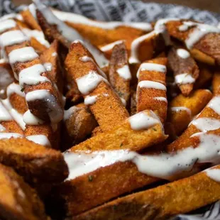 a basket of fries