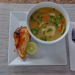 food, soups and chowder