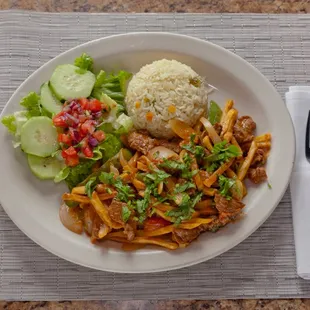 food, pasta dish, pasta