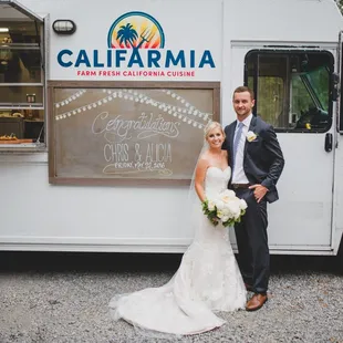 Califarmia loves to cater weddings!