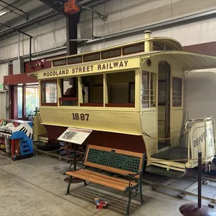 A renovated trolley.