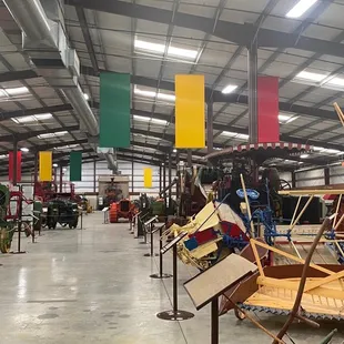 Lots of tractors and combines.