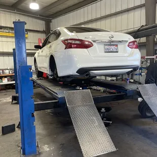 My car getting tires