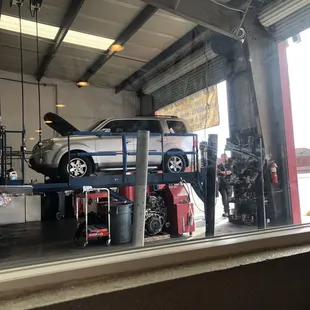 Full synthetic oil change