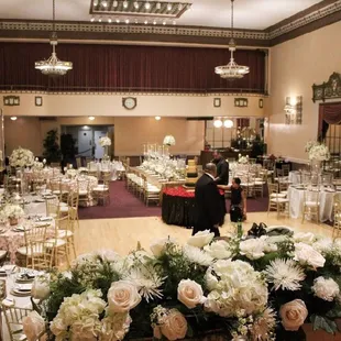 California Ballroom view from the stage.