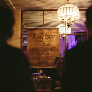 Built-in bar and more art deco features in ballroom