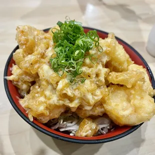 Poppin tempura shrimp