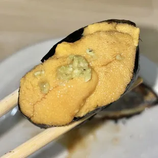 Santa Barbara Uni Nigiri (2 pieces) $16