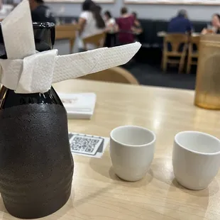 Hot sake (very hot!)