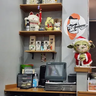 Inside - Lucky Cat/Register Area