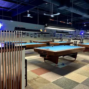 One section near the arcade games