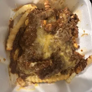 Chili cheese fries