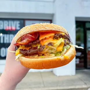 Double Bacon Cheeseburger