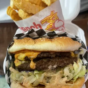 Triple Patty Burger