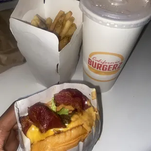 L.A. Bacon Burger Combo