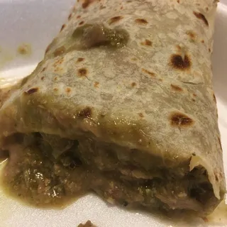 Chile Verde Burrito