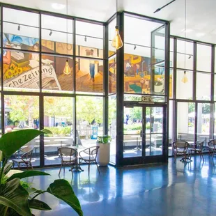 bagels, interior