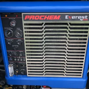 Running the Prochem Everest 650 hp truck mounted cleaning machine