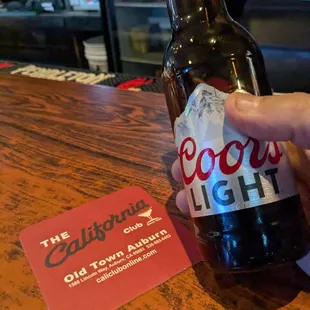 $3.75 Coors Light on a Saturday afternoon