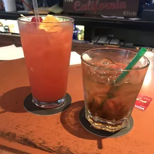 If you know me , you know which drink was mine ;)