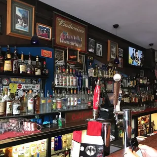 a man sitting at a bar
