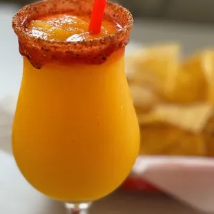 Salud with a margarita